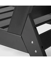 WestinTrends Outdoor Patio Hdpe Deep Seating Armchair