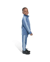 adidas Toddler and Little Boys Long Sleeve Essential Tricot