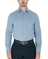 Perry Ellis Men's Modern-Fit Sycamore Dobby Dress Shirt