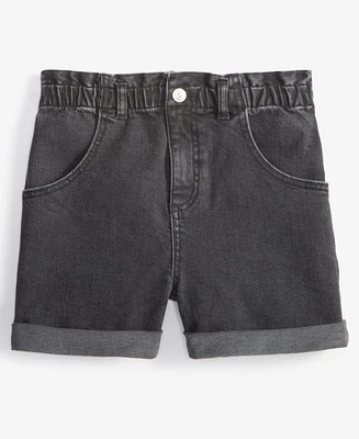 Epic Threads Little & Big Girls Hamlet Paperbag-Waist Denim Shorts, Exclusively at Macy's