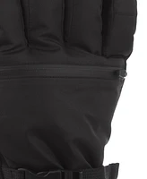 Isotoner Signature Men's Waterproof Extended Cuff and Touchscreen Ski Gloves