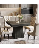 Tribesigns Square Dining Table for 4, 31.5