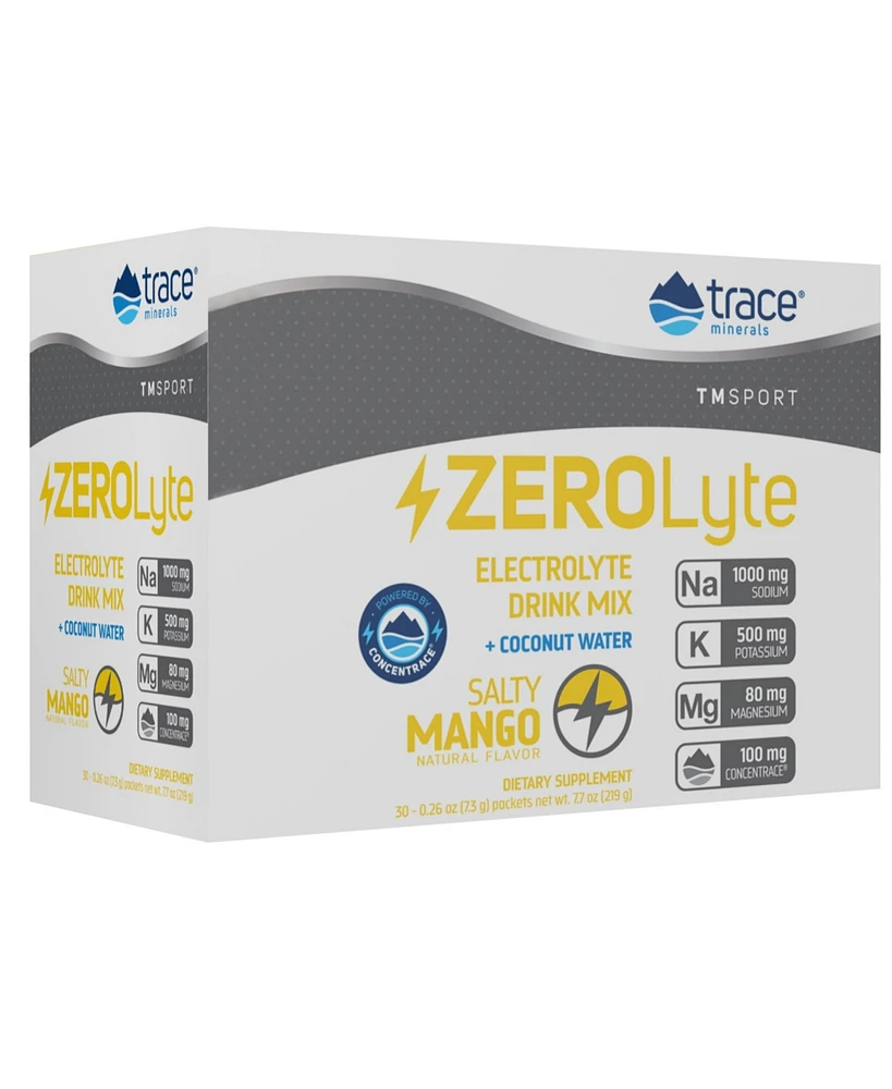 Trace Minerals ZeroLyte Salty Mango 30 ct