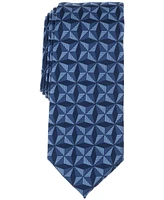 Alfani Men's Kinney Geo-Pattern Tie, Created for Macy's