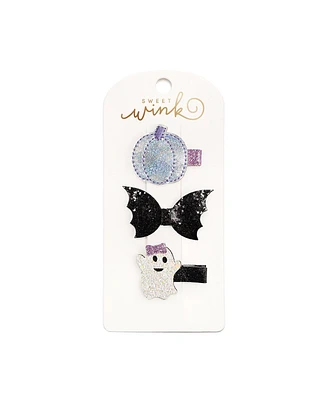 Sweet Wink Girls Girly Ghost Halloween Clip Set