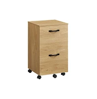 Slickblue Compact Industrial File Cabinet with 2 Drawers for Modern Storage Solutions