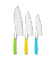 Zulay Kitchen Kids Knife Set for Cooking and Cutting - 3 Pc.