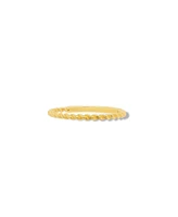 The Lovery Twisted Gold Band 14K Gold