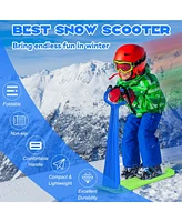 Skonyon 1-Rider Snow Scooter with Grip Handle