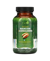 Irwin Naturals Triple Source Magnesium + Ashwagandha - 60 Liquid Soft