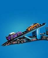 Lego City Car Transporter Truck with Sports Cars Kids Gift Idea 60408 Building Set, 998 Pieces