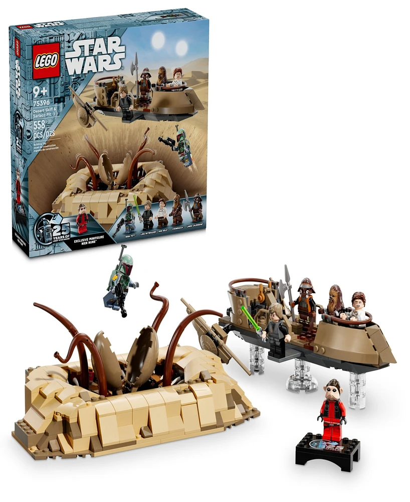 Lego Star Wars Desert Skiff Sarlacc Pit Building Set 75396, 558 Pieces