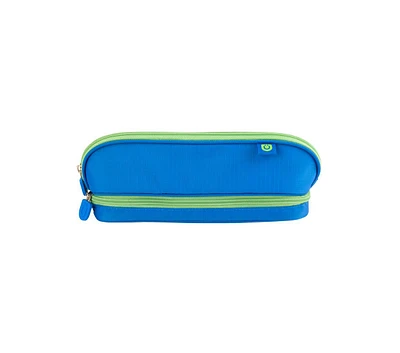 Zuca PCBG562 Dual Compartment Pencil Case (Blue and Green)