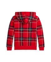 Polo Ralph Lauren Big Boys Plaid Fleece Full-Zip Hoodie