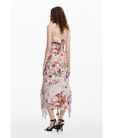 Desigual Women's Long floral dress