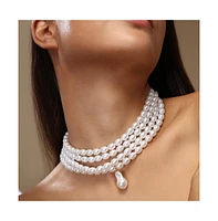 Sohi Women's The Jackie Statement Necklace