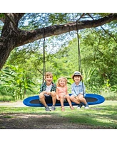 Sugift Kids 60 Inch Saucer Surf Outdoor Adjustable Swing