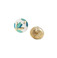 Sohi Women's The Wild Flower Stud Earrings