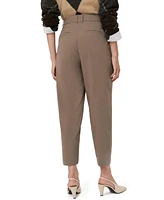 Frank And Oak Women's Amelia High-Rise Balloon Ankle Pants