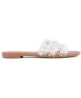 Juicy Couture Women's Zimie Slip-On Flat Sandals