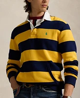 Polo Ralph Lauren Men's Striped Fleece Rugby Sweatshirt