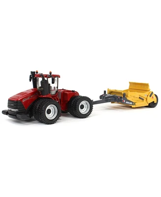 Case Ih 1/64 Afs Connect Steiger 580 4WD & Ashland 2811E Pull Type Scraper 44235-1