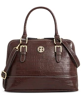 Giani Bernini Croc Dome Medium Satchel