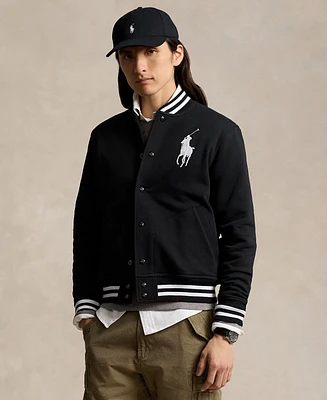 Polo Ralph Lauren Men's Big Pony Fleece Baseball Jacket