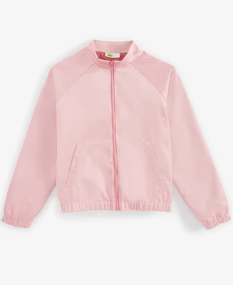 Epic Threads Little & Big Girls Satin Bomber Jacket, Created for Macy's