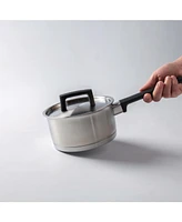 BergHOFF Ron 6.25" 18/10 Stainless Steel Covered Sauce Pan 1.7Qt.