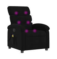 vidaXL Massage Recliner Chair Fabric