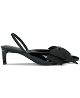 Karl Lagerfeld Paris Women's Sharla Bow Slingback Pumps