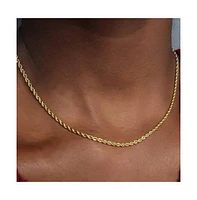 Hollywood Sensation Timeless Gold Rope Necklace