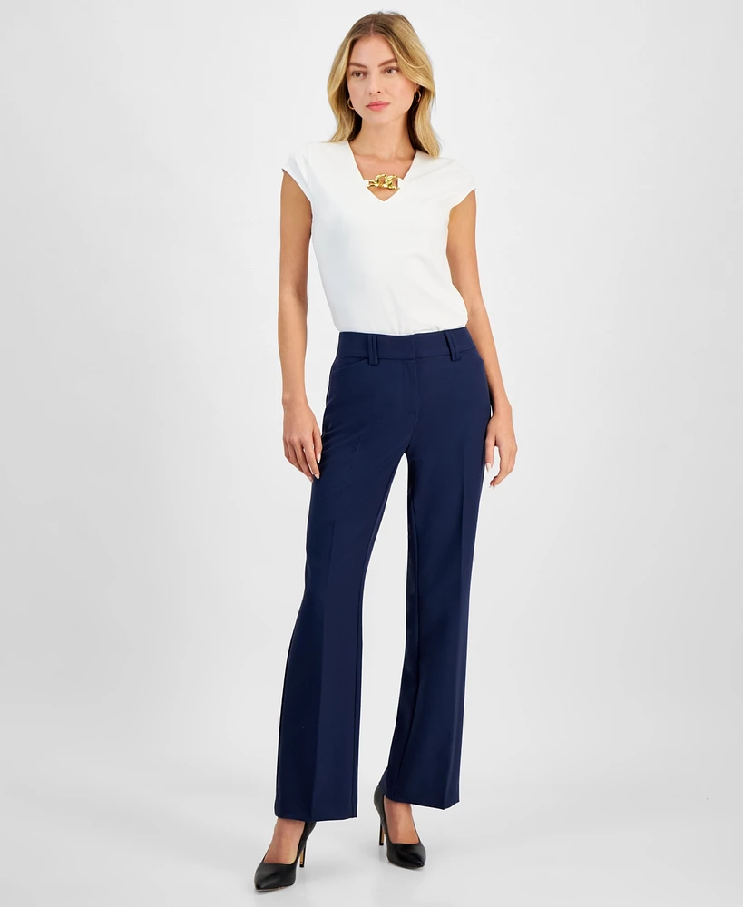 I.n.c. International Concepts Women's Mid-Rise Bootcut Pants, Exclusively at Macy's