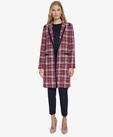 Tommy Hilfiger Women's Open-Front Tweed Topper Jacket