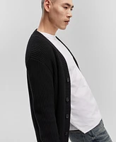 Mode of One Men's Long-Sleeve Relaxed Cardigan Sweater, Created for Macy's