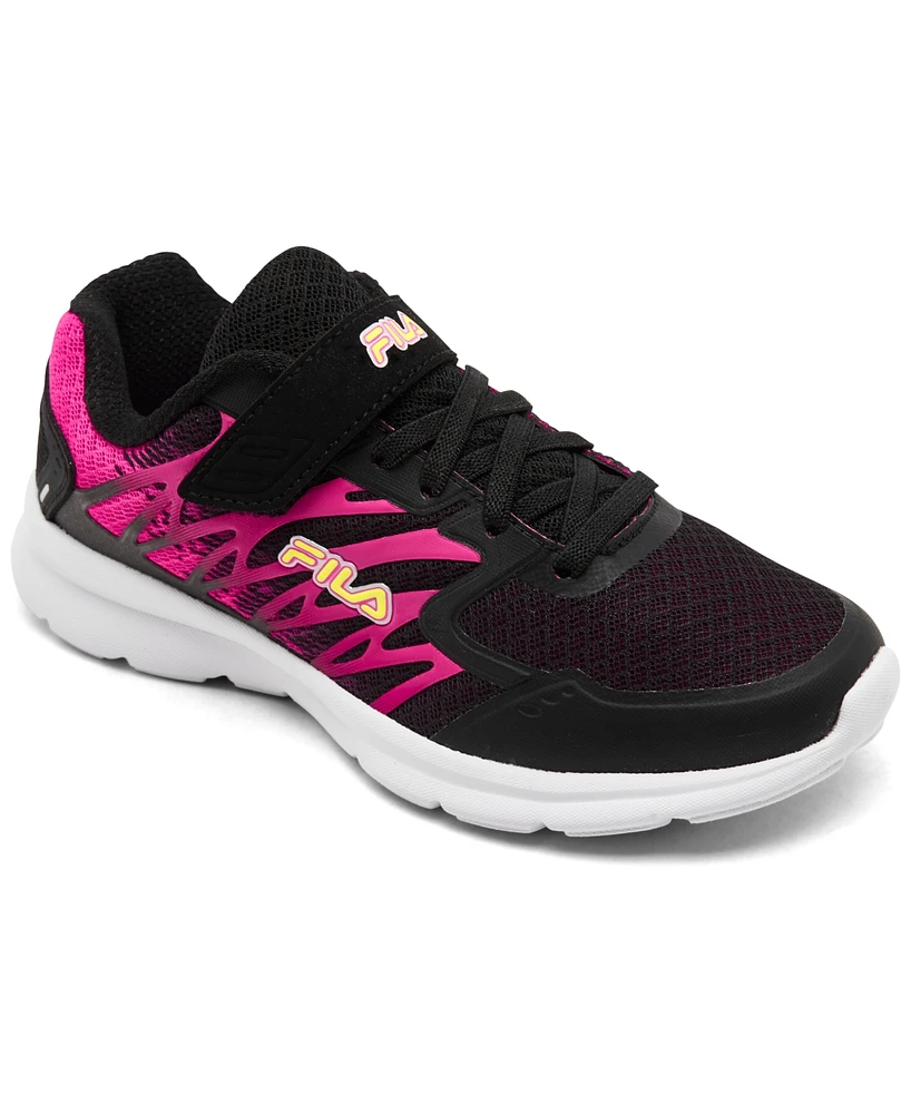 Fila Little Kids Finition 7 Fastening Strap Casual Sneakers from Finish Line