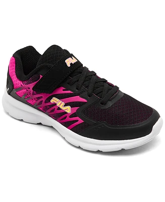 Fila Little Kids Finition 7 Fastening Strap Casual Sneakers from Finish Line