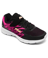 Fila Little Kids Finition 7 Fastening Strap Casual Sneakers from Finish Line
