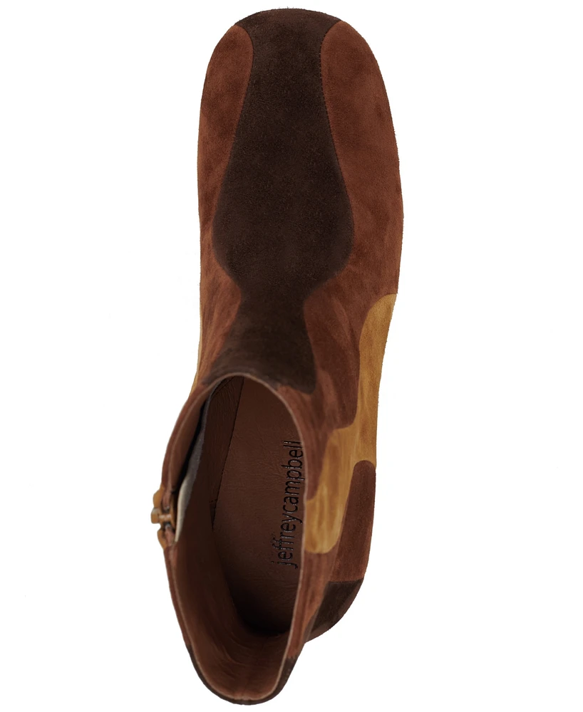 Jeffrey Campbell Lavalamp Block-Heel Booties