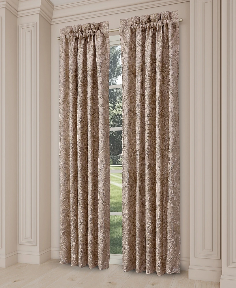 J Queen New York Fiorello Window Panel Pair, 50" x 95"