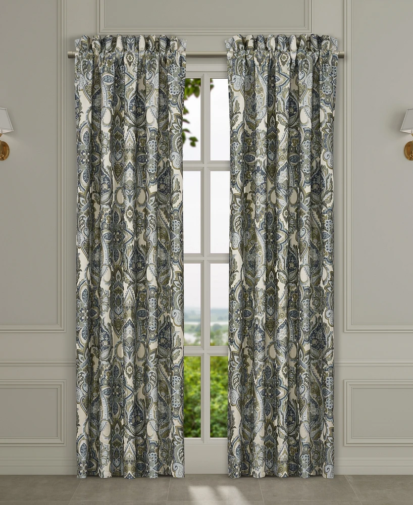 J Queen New York Avellino Window Panel Pair, 50" x 95"