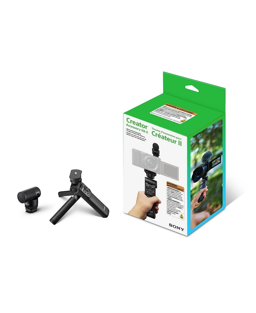 Sony Creator Accessory Kit Ii Wireless Shooting Grip Vlogger Shotgun Mic