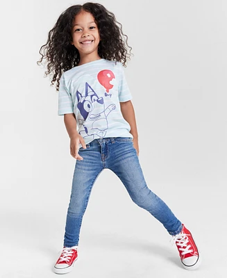 Macy's Little & Big Kids Bluey Graphic Crewneck T-Shirt, Created for