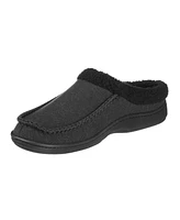 Isotoner Men's Lewis Clog Slippers with Memory Foam