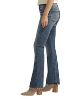 Silver Jeans Co. Women's Suki Mid Rise Curvy Fit Bootcut Jeans