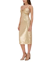 Siena Women's Sequined Midi Dress