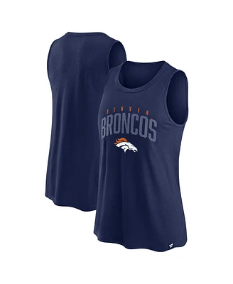 Fanatics Women's Navy Denver Broncos Classic Rhine Tank Top