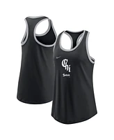 Nike Women's Black Chicago White Sox City Connect Tri-Blend Tank Top