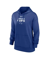 Nike Women's Royal Chicago Cubs Authentic Collection Performance Pullover Hoodie